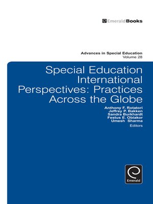 cover image of Advances in Special Education, Volume 28